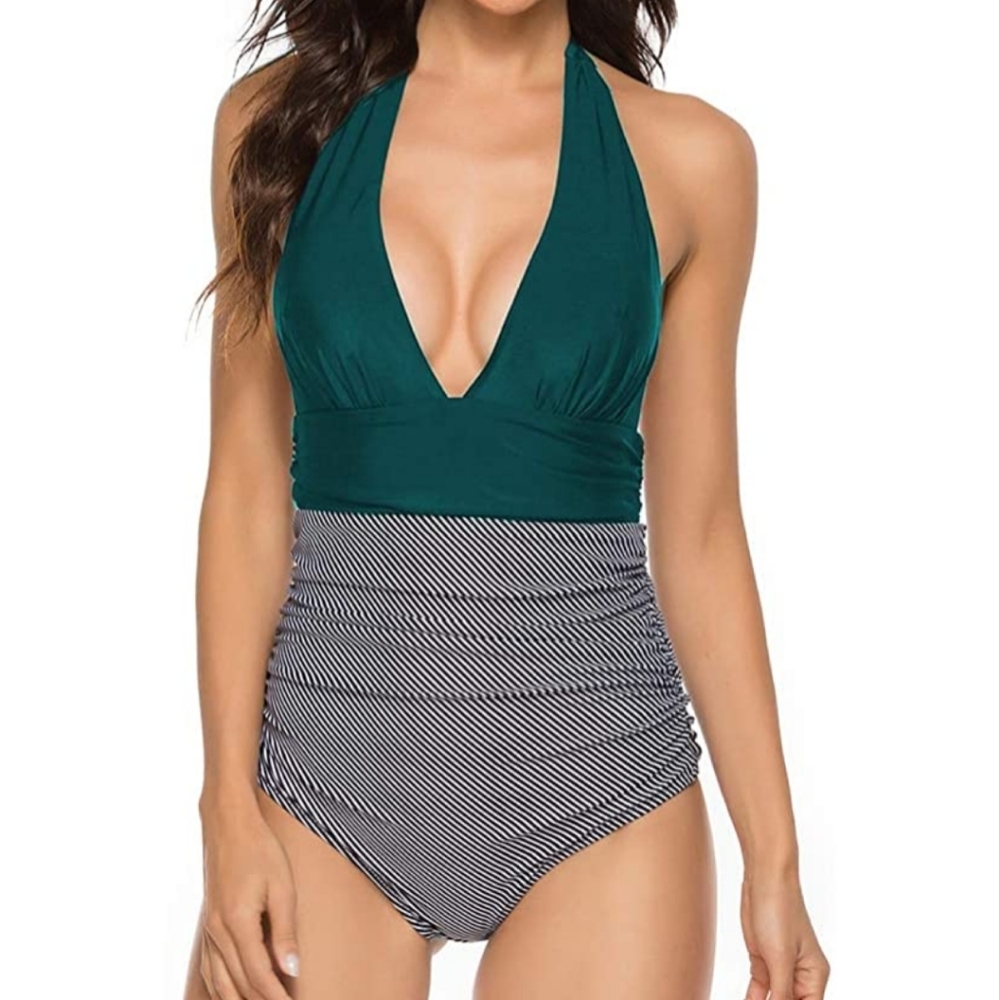 One Piece Monikini Swimsuit